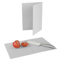 シービージャパン 立てて乾かせる畳めるまな板 グレー 4573306866695 1枚