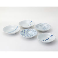 西海陶器 染付幾何紋