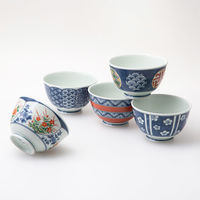 西海陶器 染錦文様 お好み丼揃 20637 1セット