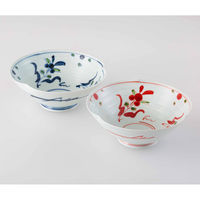 西海陶器 万歴 手描き6寸多用鉢ペア 20594 1セット（直送品）