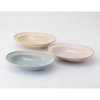 西海陶器 彩々 タマリム楕円鉢トリオ 31027 1セット（直送品）