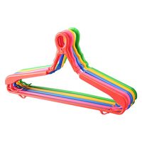 カワタキコーポレーション カラフルスライドグリップハンガー 5本組 1セット（3個）