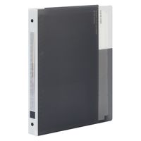マルマン B5 バインダー クリーントーン ワイド ブラック F312-05 1冊