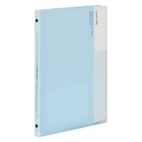マルマン B5 バインダー クリーントーン スリム ライトブルー F019-52 1冊
