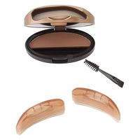 KISS NEW YORK ニューアイブロウスタンプ 眉スタンプ 左右対称 ナチュラルブラウン/アーチ KBS14J 1個（直送品）