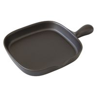 ワールド・クリエイト 角グリルプレート（ロング） 15965 1個