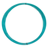 山喜産業 針金 ビニール被覆線 #16(1.6mm×1.2mm) ライトグリーン 1箱（500g巻(約49m)）（直送品）