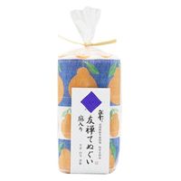 白雪ふきん 友禅てぬぐい デコポン 6143 1枚