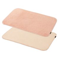 シービージャパン カラリデイ リバーシブルバスマット ピンク 素早く吸水 速乾 1枚