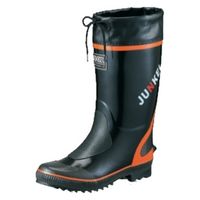 福山ゴム工業 スパイク長靴 ユンケル カラー ウレタン 28.0cm #10/BK/28.0cm 1足（直送品）