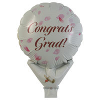 宝興産 アップライト丸バルーン 桜舞うコングラッツグラッド 0201811563 1セット(10枚入)（直送品）