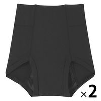 ワコール ヨジョイ 吸水サニタリーショーツ M BL(ブラック) 50002982 1セット(1個×2)