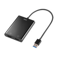 TTvC USB-HDMIfBXvCA_v^(4K×2ʏo) USB-CVU3HD6iij