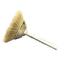 高島産業 ダイヤ毛材 軸付ミニベベルブラシ BSD-020-1 1セット(3個)（直送品）