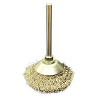 高島産業 ステンレス 軸付ミニベベルブラシ BSS-020-3 1セット(3個)（直送品）