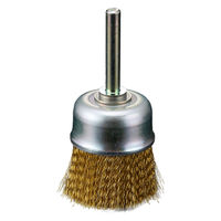 高島産業 真鍮 軸付カップブラシ CSB-050-3 1セット(3個)（直送品）