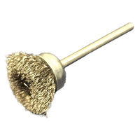 高島産業 ステンレス 軸付きスーパーミニカップブラシ CSSM-013-1 1セット(3個)（直送品）