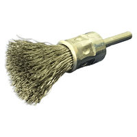 高島産業 亜鉛メッキワイヤー線 筒型(エンド)ブラシ E-015-5 1セット(3個)（直送品）