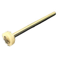 高島産業 ナイロン スーパーミニホイールブラシ WSNM-009-1 1セット(3個)（直送品）