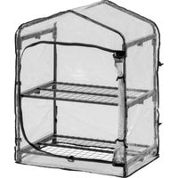 タカショー ダブルジップ温室 2段 GRH-D01 1台（直送品）