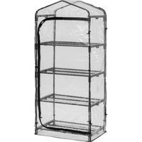 タカショー ダブルジップ温室 4段 カバー GRH-D03C 1枚（直送品）