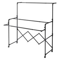 天馬 PORISH折りたたみ伸縮多機能物干し PSBK-10 1個