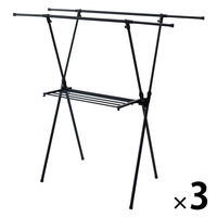 天馬 PORISH伸縮室内物干しX型 PSBK-05 1セット（3個）