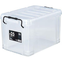 【収納ボックス】 グリーンパル ピュアクルボックス蓋付き ＃25 1個（わけあり品）