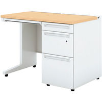 カ*ン様 PLUS プラス　片袖事務机 PLUS (組立設置迄)片袖机 RJデスクII プラス W1400×D700 引出しD