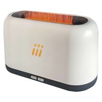 ファミリー・ライフ ファイヤー加湿器 ACアダプター付き ホワイト a3344810 1個（直送品）