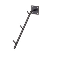 ポッシュリビング フック ブラック W4×D17.8×H16.3cm アイアン 63660 1個（直送品）