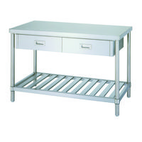 シンコー ステンレス作業台 WDSー6060 1台（直送品）