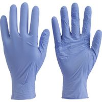 トラスコ中山 TRUSCO ニトリル製使い捨て極薄手袋 粉無し L バイオレット(200枚入) TGL-442-L 1箱(200枚)（直送品）