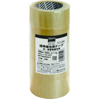 トラスコ中山 TRUSCO 透明梱包用テープ 中・軽量物梱包用 48mmX50m 5巻入 OPTM48X50-5 1パック(5巻)（直送品）