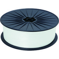 トラスコ中山 TRUSCO ドローン用パイロットロープ PP4mm 長さ500m ボビン巻き ホワイト D-ROPE4500-W 1巻（直送品）