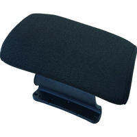 トラスコ中山 TRUSCO メッシュハイバックチェア"VIENTO” ヘッドレスト ブラック MCH-HR 1個(1脚) 194-7811（直送品）