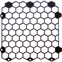 トラスコ中山 TRUSCO 抗菌・防炎ジョイントスノコ 土足用 ブラウン TJDDS15-BR 1枚 207-2732（直送品）