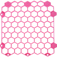 トラスコ中山 TRUSCO 抗菌・防炎ジョイントスノコ 土足用 ピンク TJDDS15-P 1枚 207-2733（直送品）