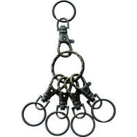 トラスコ中山 TRUSCO キーホルダー リング ブロンズ TKHR-BZ 1個 195-5072（直送品）