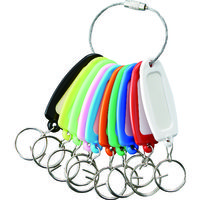 トラスコ中山 TRUSCO 名札リングホルダー ハードタイプ TNHR-10 1個 194-9895（直送品）