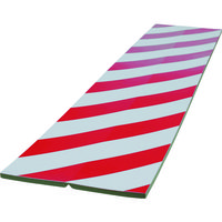 トラスコ中山 TRUSCO セーフティクッション コーナー用 幅200 長さ910 赤/白 TSC-8200-910-RW 1枚（直送品）
