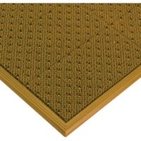 ミヅシマ工業 ミヅシマ エルバーマット 別注 枠付き ゴールドブラウン 4020640 1枚 802-1076（直送品）