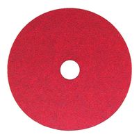 サンゴバン ノートン ファイバーディスクペーパー REDHEAT 1枚 100mm SG #100 338433 1セット(16枚)（直送品）