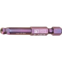 PB SWISS TOOLS ピービースイスツールズ 六角穴用 ボールポイントビット 5mm 全長50mm E6.212/5 1個（直送品）