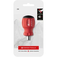 ピービースイスツールズ スイスグリップタイプ スタビードライバーハンドル 全長65mm パッケージ仕様 8452.M10CN 1パック（直送品）