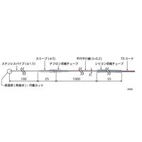 安立計器 高精度 低温用温度センサ 平行平打ち線長1000mm BUMシリーズ BUM-10E-TS1-ASP 1本 67-9233-19（直送品）