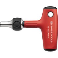 PB SWISS TOOLS ピービースイスツールズ クロスハンドル ラチェット式ドライバーハンドル 1255.MRー80 1本（直送品）