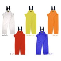 弘進ゴム マリンフォード 胸付ズボン レッド 4L MFV-502 1着（直送品）