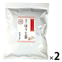 京都茶の蔵 徳用ティーバッグ 釜炒り ほうじ茶 棒ほうじ 1セット（1袋（100バッグ入）×2）