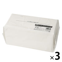 使いきり カウンタークロス 薄手 レギュラー 約30×60cm ホワイト 1セット（1袋（100枚入）×3）伊藤忠リーテイルリンク